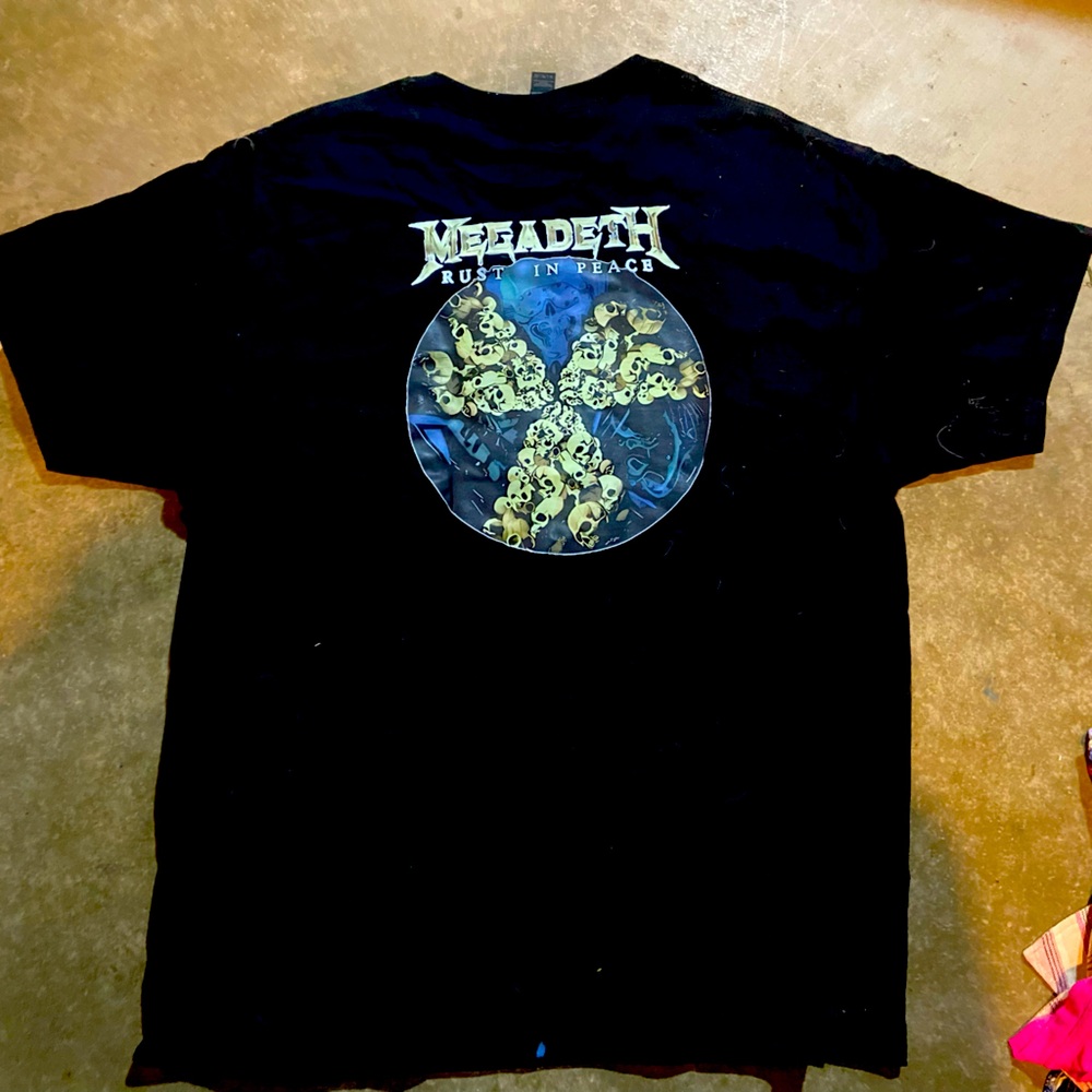 Megadeth Black Graphic T-Shirt